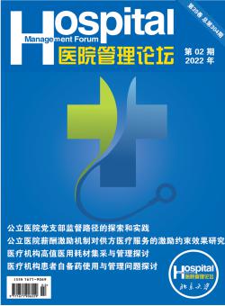 医院管理论坛期刊